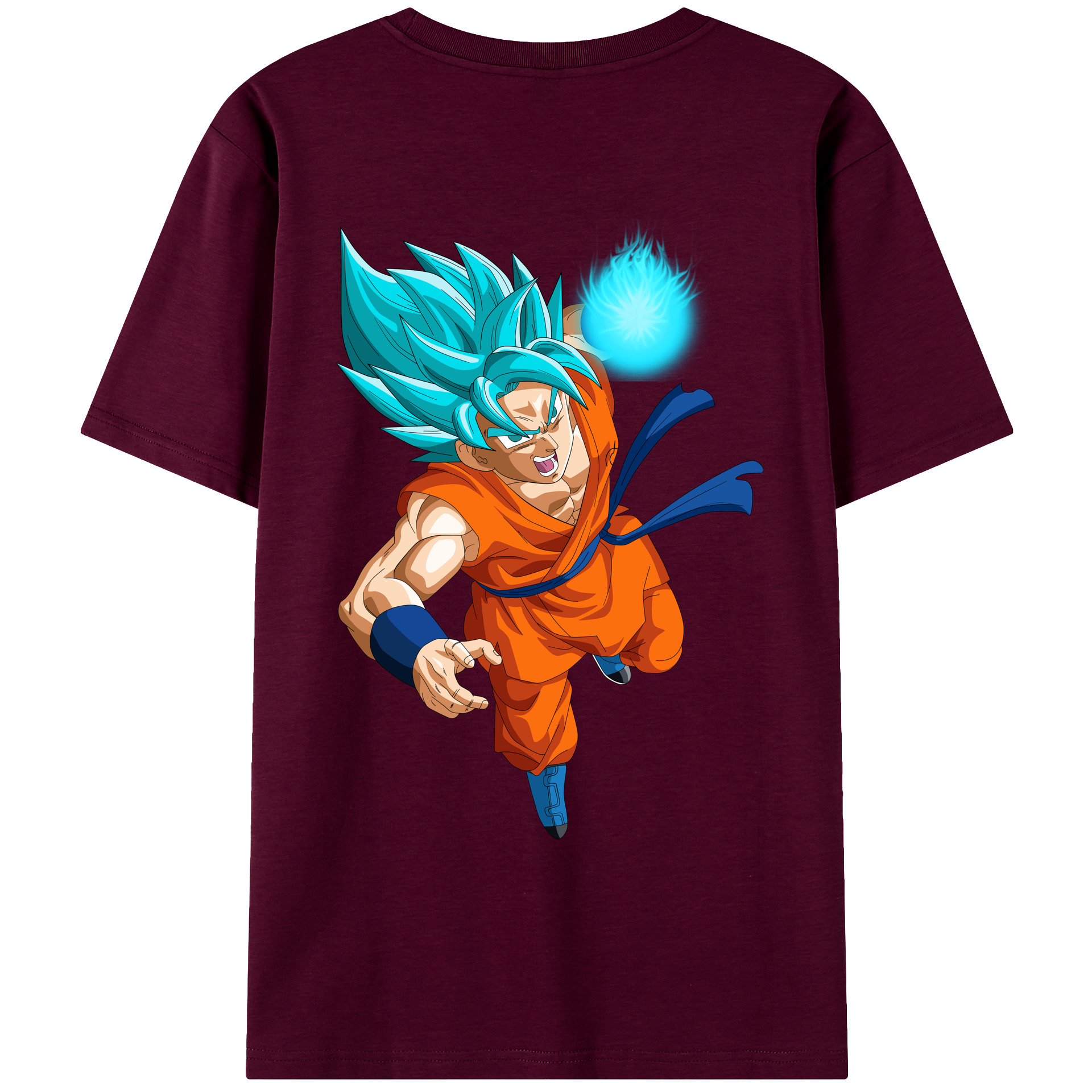 （画像用） ドラゴンボール 孫悟空（そん ごくう）Son Goku カカロット DRAGON BALL Kakarotto レディース半袖Tシャツ(バックプリント)